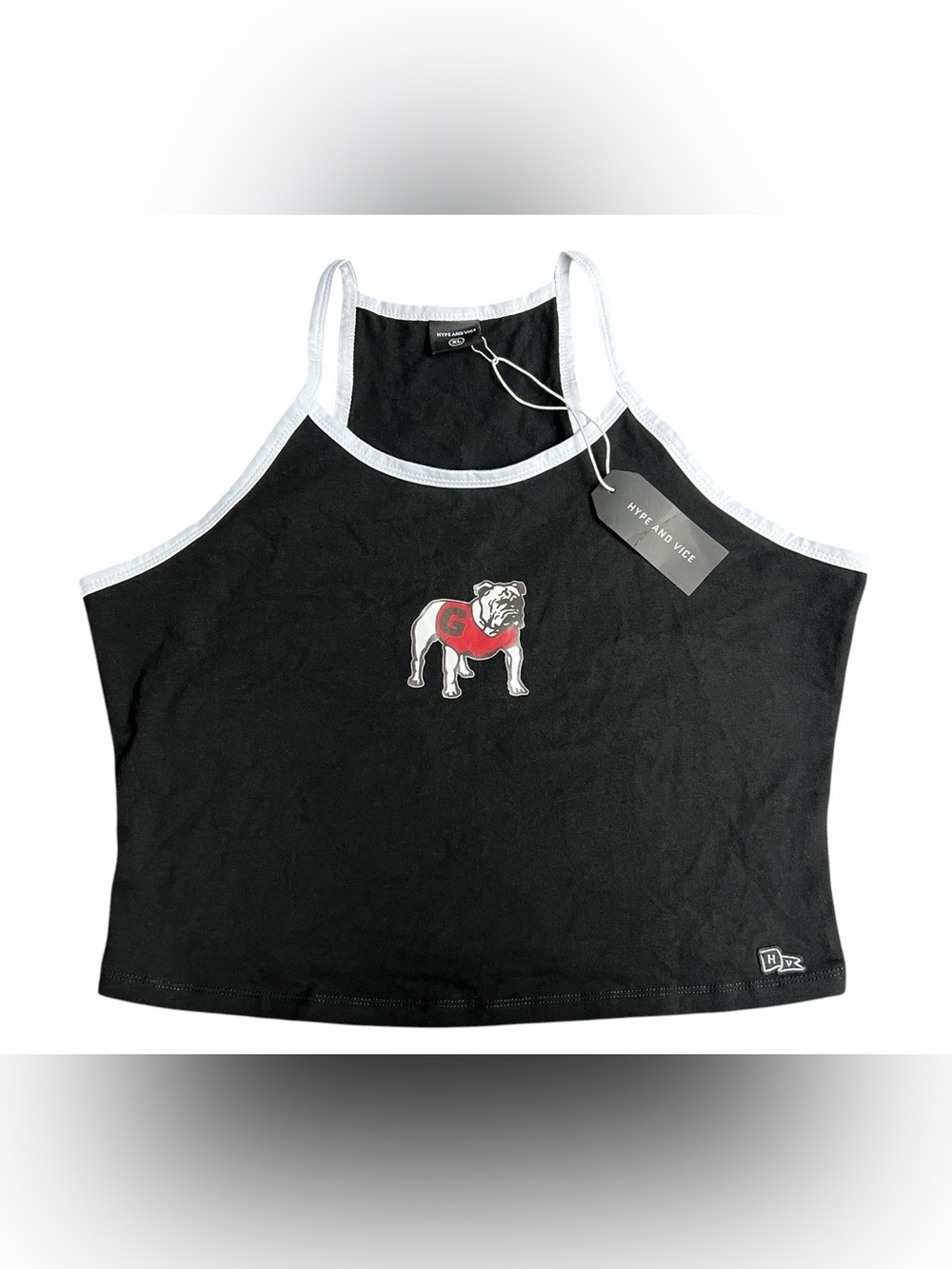 Hype And Vice Women’s UGA Georgia Bulldogs College Retro Tank Sz XL
